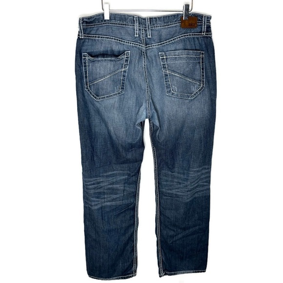 BKE Tyler Straight Jeans Size 38 Long 38x32 Mens - Picture 2 of 8